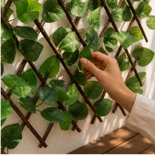 Arbor™ – Expandable Faux-Ivy Privacy Trellis for Balconies & Patios +50% OFF