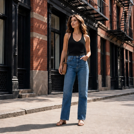 Drape™ – Ribbed-Knit Soft-Stretch Summer Tank Top + Buy 1 Get 1 FREE