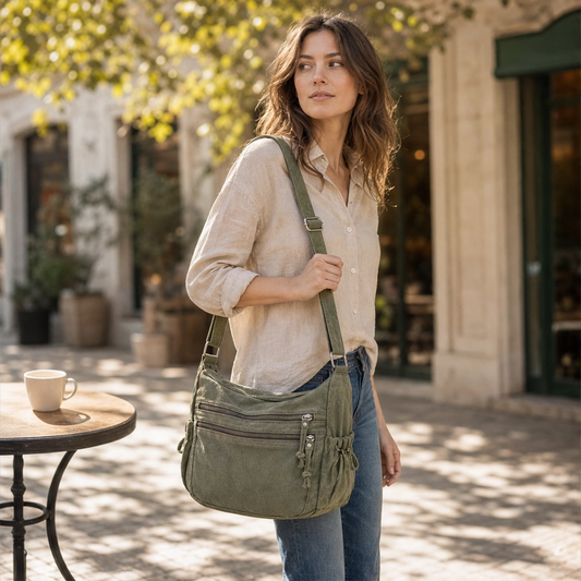 Marlowe™ – Multi-Pocket Slouchy Hobo Shoulder & Crossbody Bag + 50% OFF