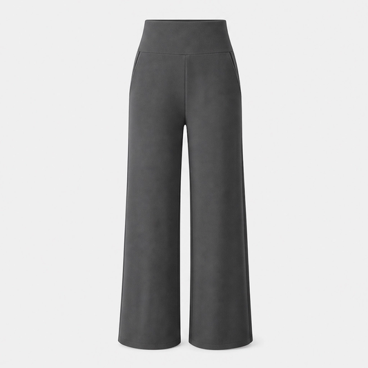 Saunter™ – High-Rise Wide-Leg Butter-Soft Lounge Trousers + 50% OFF