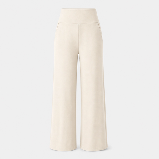 Saunter™ – High-Rise Wide-Leg Butter-Soft Lounge Trousers + 50% OFF