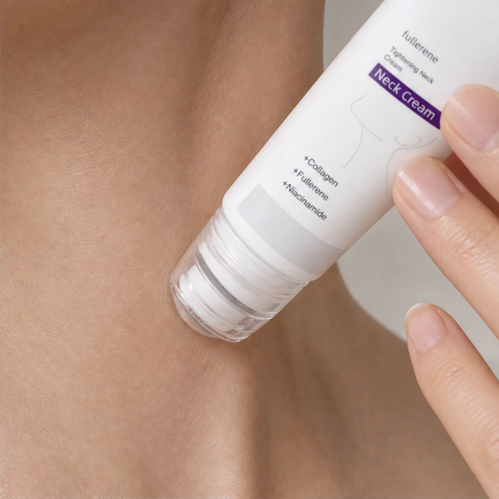 Nuvelle – Roller Massage Neck Cream with Collagen & Hyaluronic Acid + Buy 1 Get 1 FREE