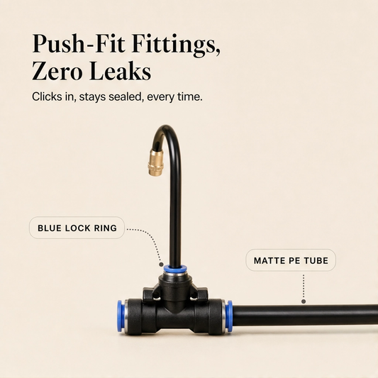 Verdura™ – 360° Brass Misting Nozzle Garden Irrigation Kit + 50% OFF