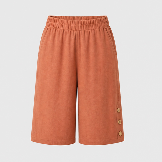 Lilära™ – Elastic-Waist Comfort Capri Pants + 50% OFF