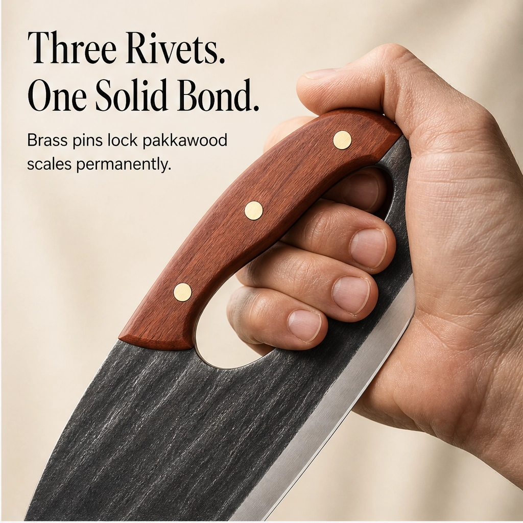 Hearthen™ – Effort-Saving Forged Chef Knife with Ergonomic Non-Slip Handle +50% OFF