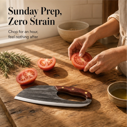 Hearthen™ – Effort-Saving Forged Chef Knife with Ergonomic Non-Slip Handle +50% OFF