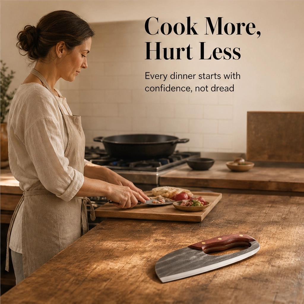 Hearthen™ – Effort-Saving Forged Chef Knife with Ergonomic Non-Slip Handle +50% OFF