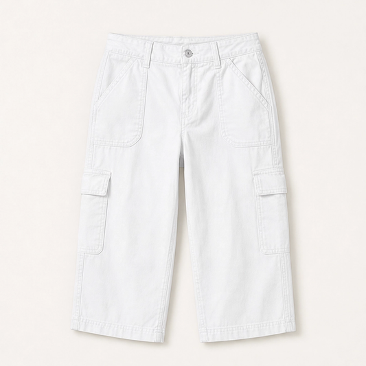 Driftwell ™– Deep-Pocket Breathable Loose-Fit Cargo Capris + 50% OFF