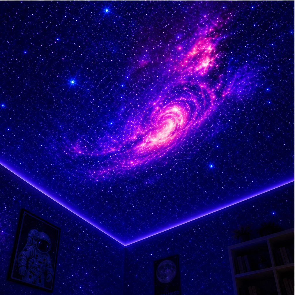 Noctera – Galaxy & Ocean HD Star Projector with 360° Head + 50% OFF