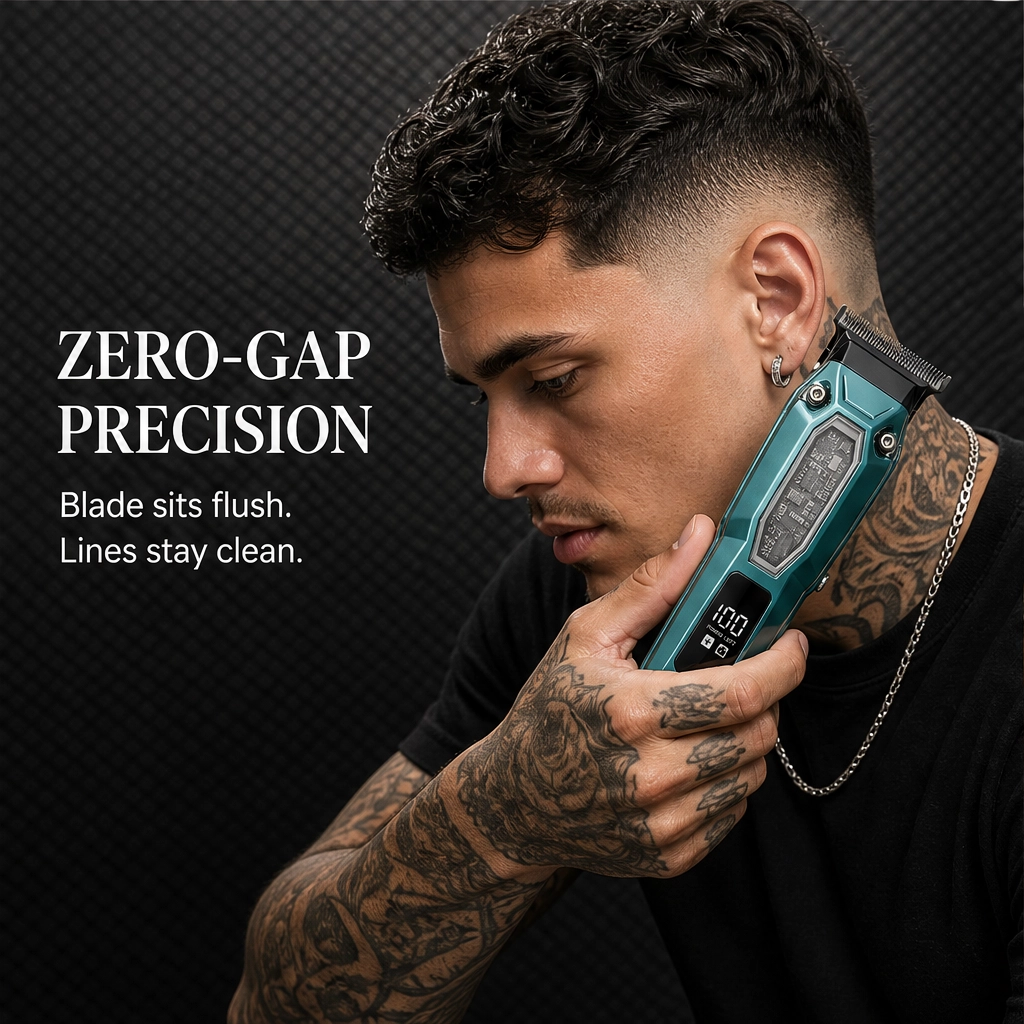 Hone™ – Cordless T-Blade Trimmer with LED Display & 120-Min Runtime + 50% OFF