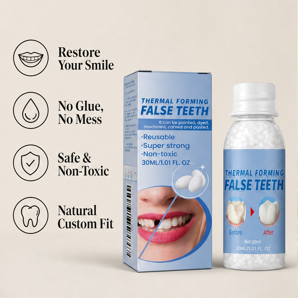 Smilecraft – Moldable At-Home Tooth Repair Beads + 50% OFF features