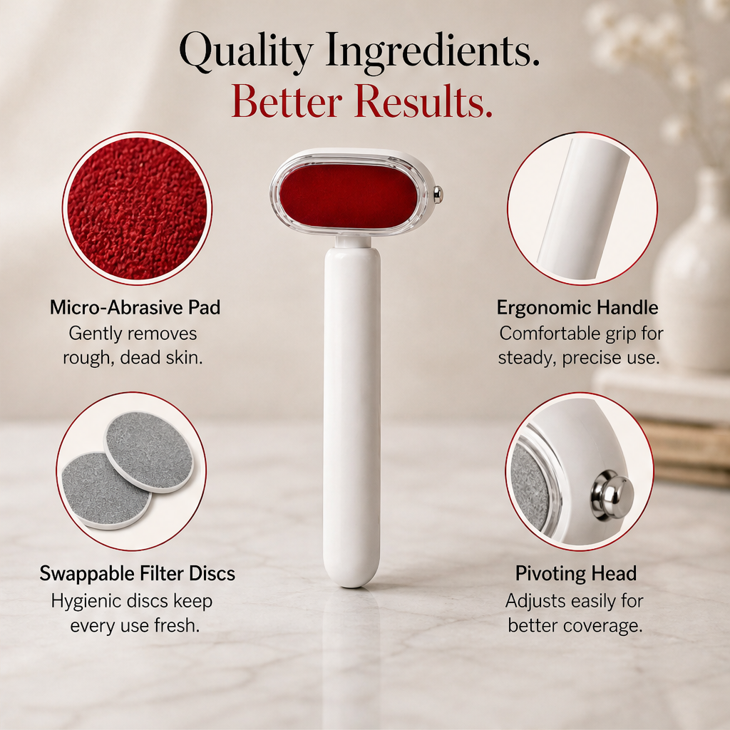 Heelvara – One-Slide Micro-Abrasive Callus Peeler + 50% OFF detail