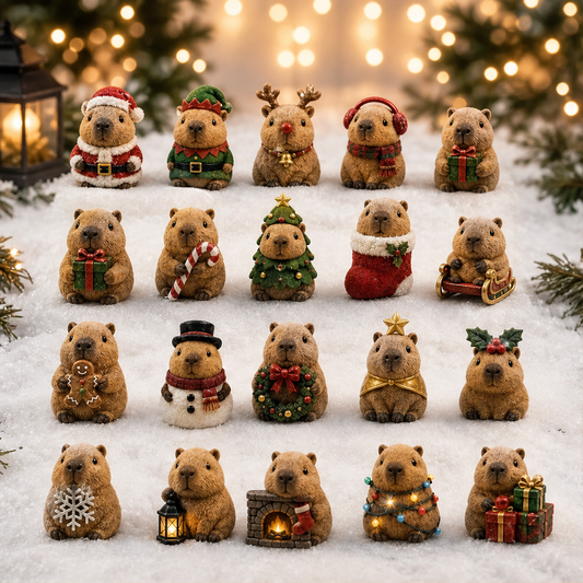 Capybloom – 24-Day Capybara Charm Blind Box Advent Calendar + 50% OFF lifestyle