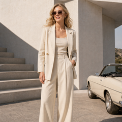 Vueretta – Retro Double-Bridge UV400 Square-Frame Sunglasses + 50% OFF