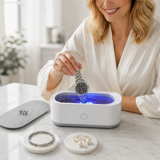 Sonavelle – Sonic Cavitation Cordless Ultrasonic Cleaner, 300ml + 50% OFF lifestyle
