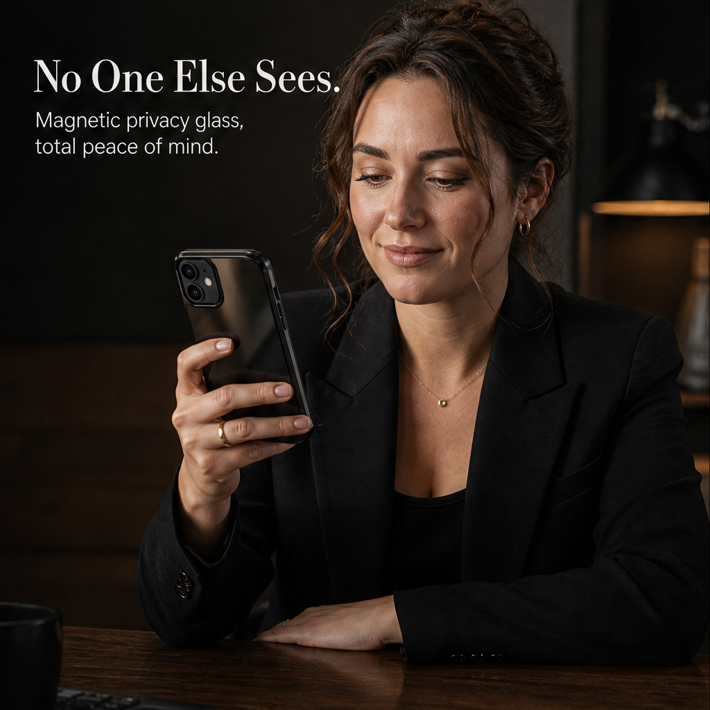 Veilcroft – Anti-Peeping Privacy Screen Magnetic iPhone Case + 50% OFF features