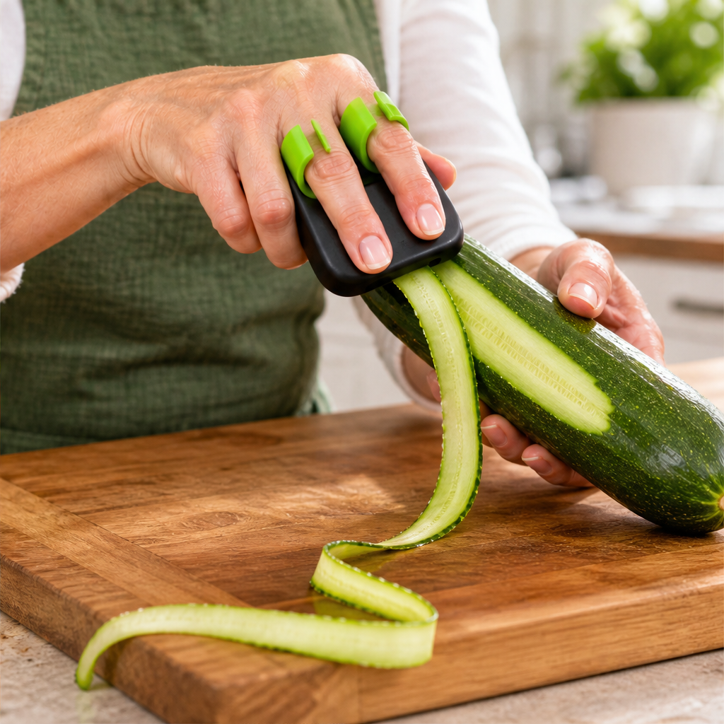 Peelwick – Two-Finger Grip Stainless Steel Blade Vegetable Peeler + 50% OFF lifestyle