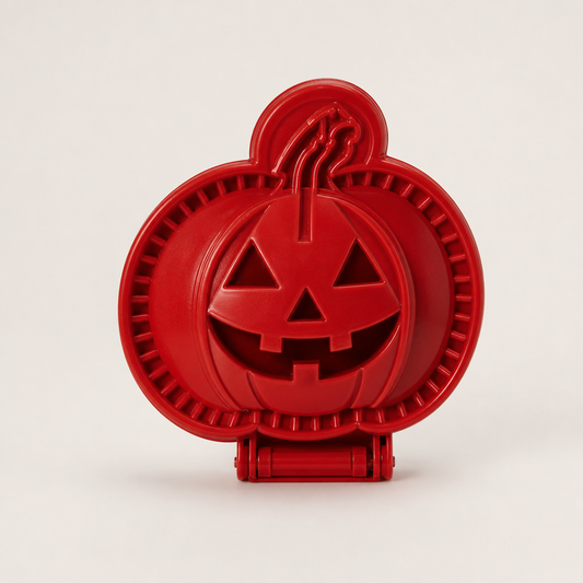 Crimwell – Seal & Shape Mini Pie Mould for Mess-Free Halloween Baking + 50% OFF Red