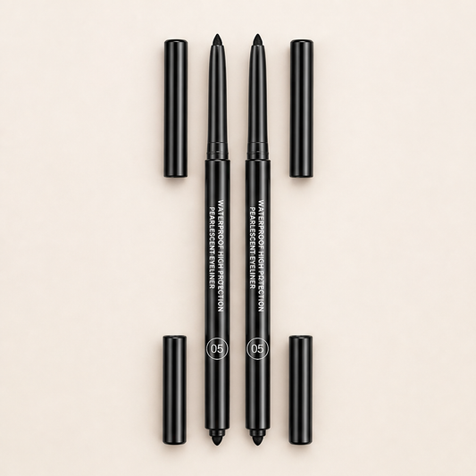 Glowliné – Dual-Ended Waterproof Gel Eyeliner & Pearl Highlighter Pen + BUY 1 + PICK 1 FREE COLOR Black