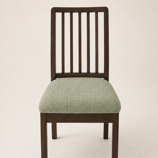 Snugloom – Snug-Fit Stain-Resistant Jacquard Dining Chair Cover + 50% OFF Sage Green
