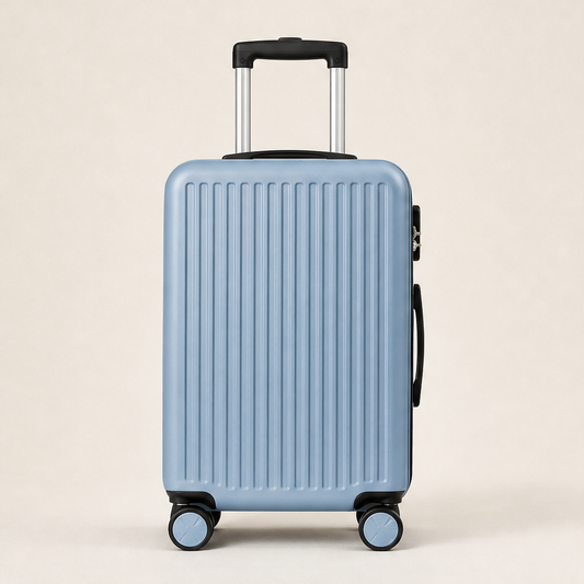 Rollguard – Silent Roll, Scuff-Proof Luggage Wheel Protection Covers + 50% OFF Blue