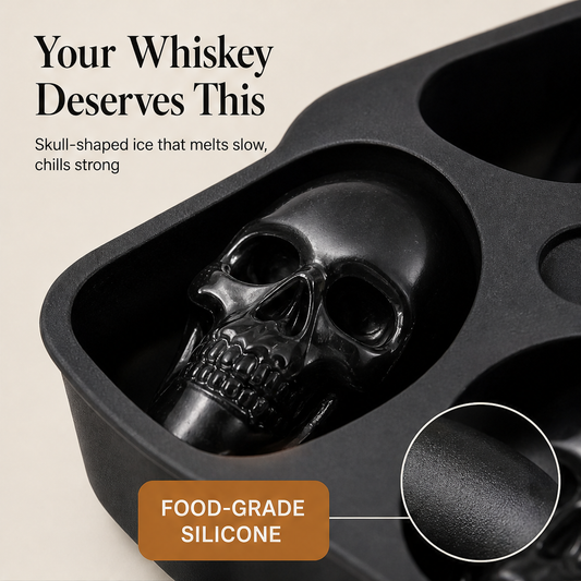 Darkmold – Slow-Melt Giant Skull Silicone Ice Cube Tray + 50% OFF features
