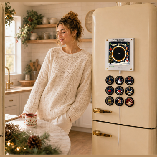 Carolwick – Tap-to-Play 9 Carol Interactive Fridge Magnet + 1+1 FREE lifestyle