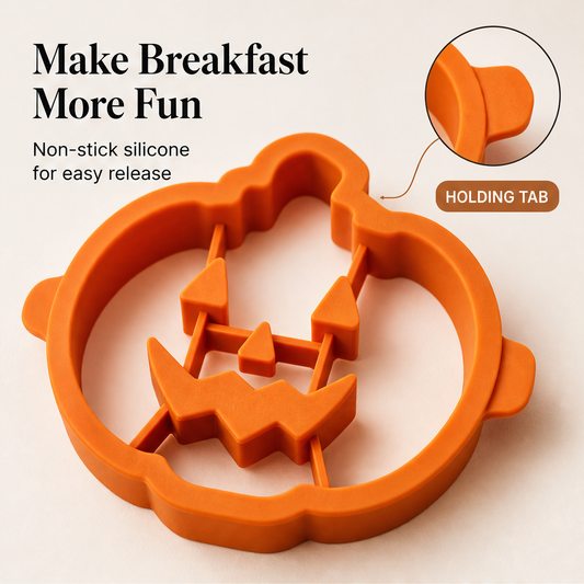 Spookbatch – Ghost, Bat, Pumpkin & Skull Silicone Pancake Moulds + 50% OFF features