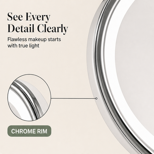 Clarolux – 10x Magnifying LED Mirror with Suction Mount + 50% OFF features