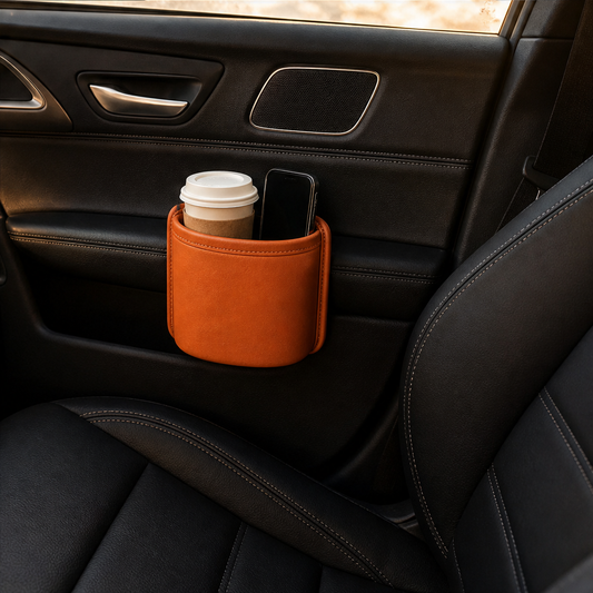 Cargrip – Clip-On PU Leather Car Cup Holder & Storage Pouch + 50% OFF lifestyle