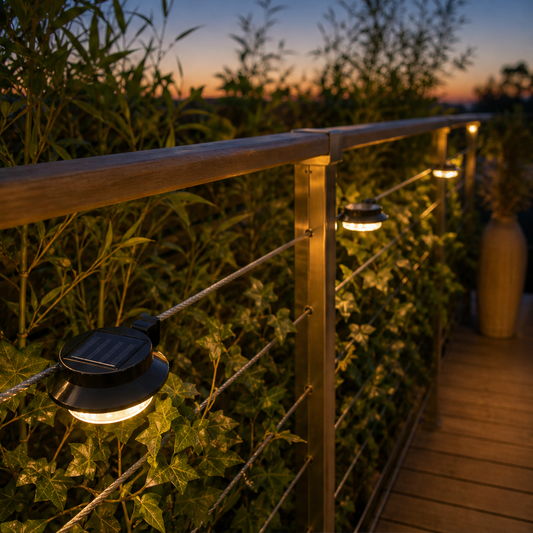 Emberglow – Solar Powered Waterproof LED Outdoor Wall Light + 50% OFF lifestyle