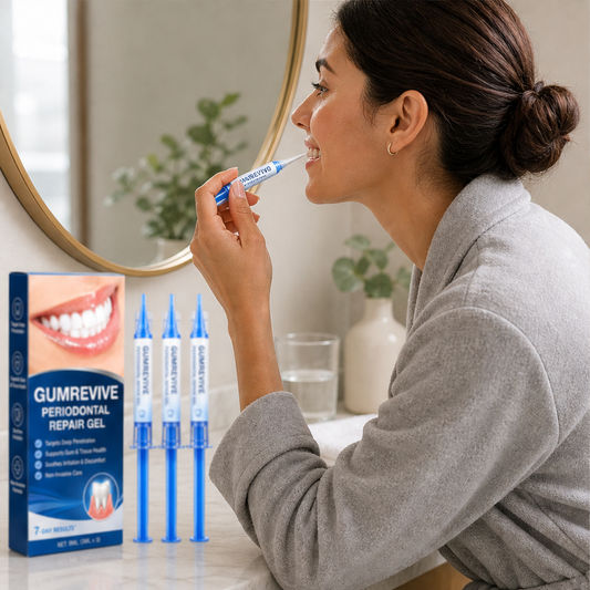 GumRevive – Deep-Penetrating Periodontal Repair Gel + 1+1 FREE lifestyle