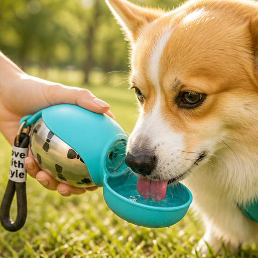 Trotly – Leak-Proof 2-in-1 Bowl Portable Dog Water Bottle lifestyle
