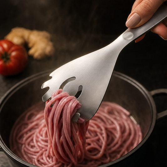 Ladleforge – 5-in-1 Strainer, Masher & Bottle Opener Kitchen Spoon + 50% OFF lifestyle