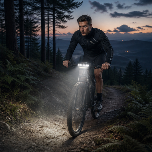 Beamcroft – Dual Beam 30 LED Bike Light with Battery Display + 50% OFF lifestyle