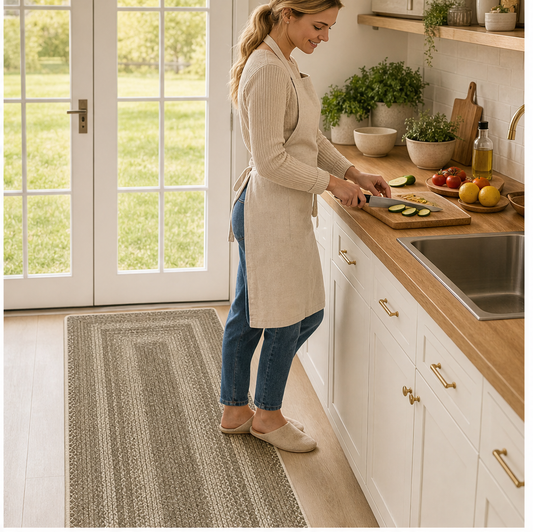 Braidmere – Non-Slip Absorbent Woven Runner Rug + 50% OFF lifestyle