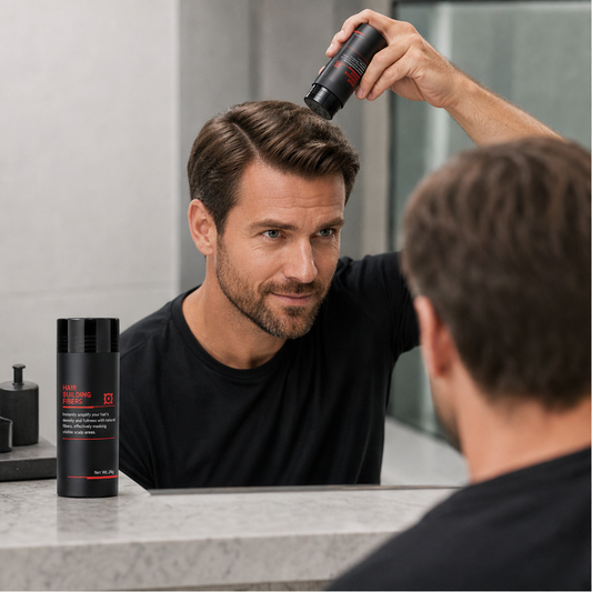 Denscroft – Instant Root Cover Hair Building Fibers lifestyle