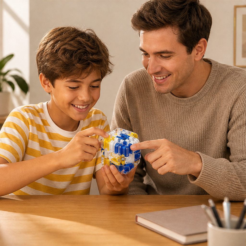 Mindcroft – Rotating 3D Maze Puzzle Cube + 50% OFF lifestyle