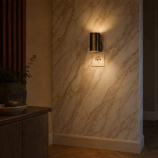 Emberholm – Auto Dusk-Sensor Plug-In LED Wall Lamp + 50% OFF lifestyle