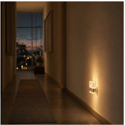 Gildglow – Auto Dusk-to-Dawn Sensor Crystal Bubble Night Light + 50% OFF lifestyle