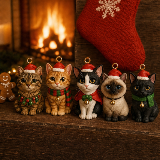 Whisker & Holly – 24 Hand-Painted Cat Charm Christmas Advent Calendar + 50% OFF lifestyle