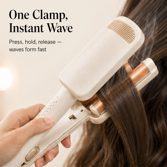 Wavella – 32mm Ceramic Hair Waver with 4 Heat Settings + 50% OFF detail