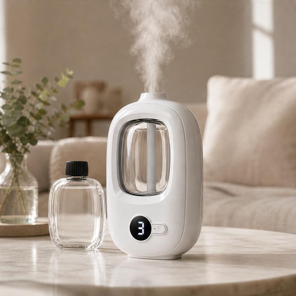 Linden Mist – Timed Aroma Diffuser with 8 Scents and Night Light + 50% OFF lifestyle