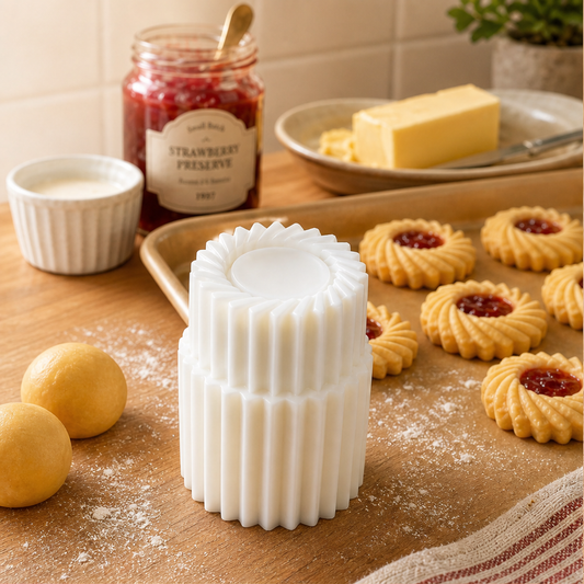 Flutewell – One-Press Fluted Design Jam Cookie Mould + 50% OFF lifestyle