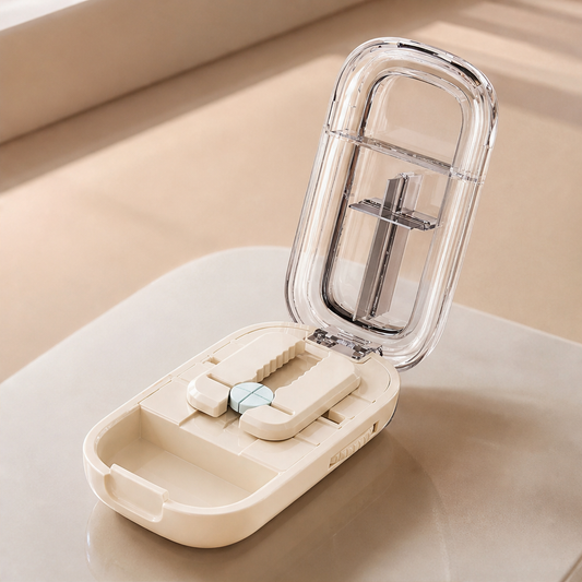 Doseholm – Precision Pill Cutter with Built-In Storage Case + 50% OFF lifestyle