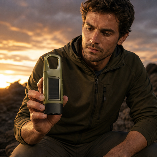 EverGlow Trail – Solar & Hand-Crank Backup Flashlight + 50% OFF lifestyle