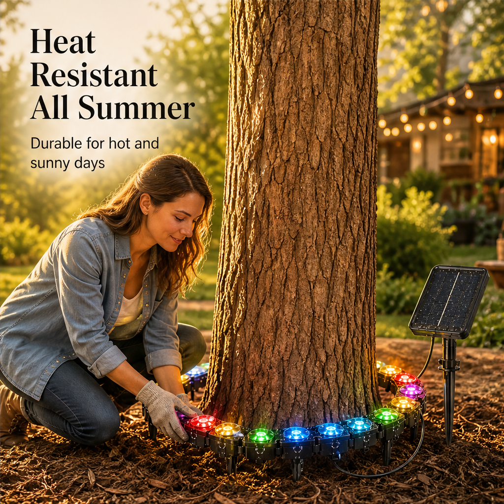 Glowthorn – Solar RGB 360° Modular Tree Ring Light + 50% OFF features