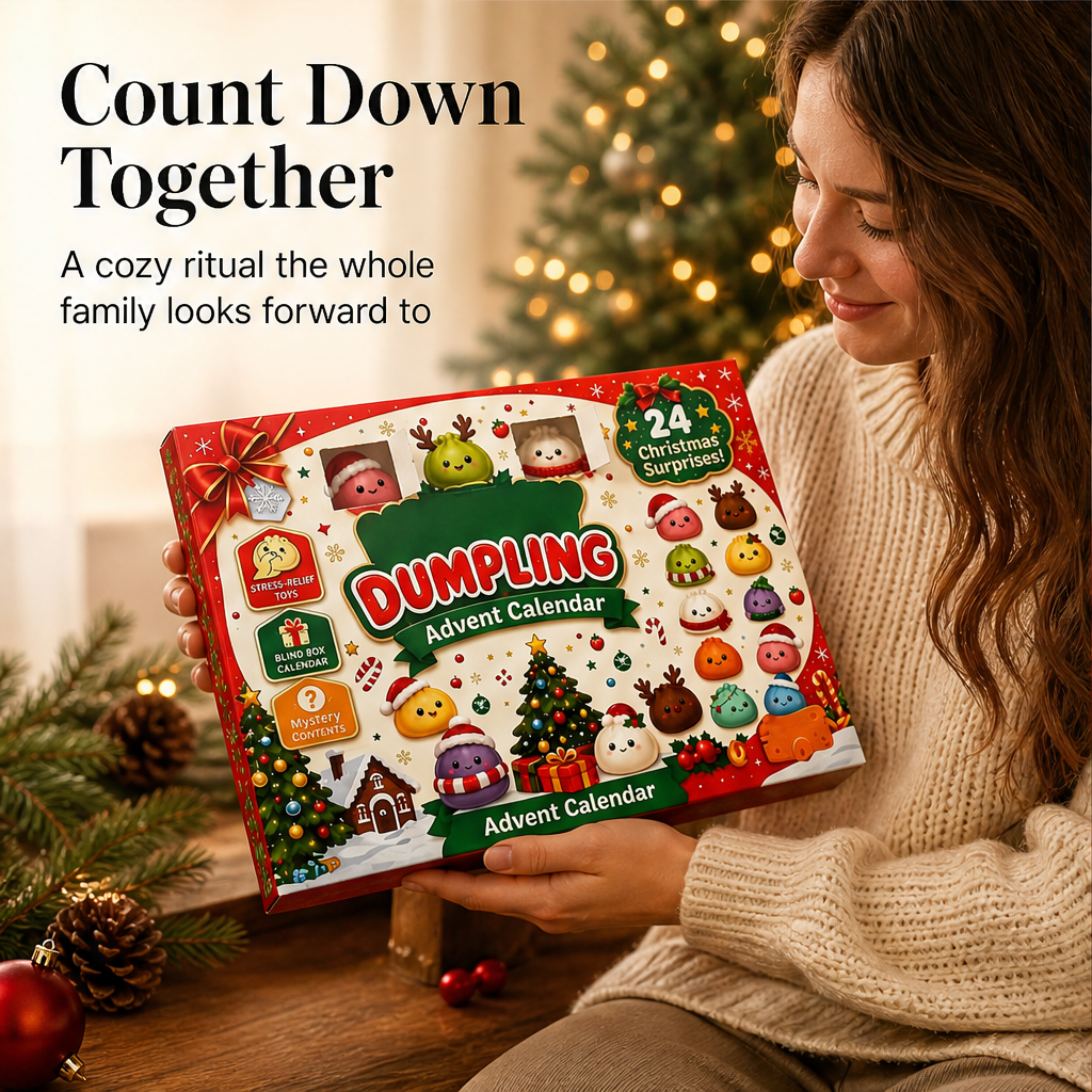 Snugbun – 24-Day Squishy Dumpling Advent Calendar + 50% OFF features