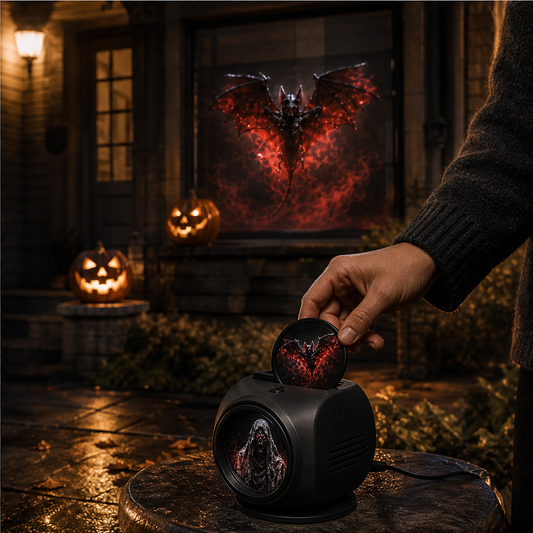 Hauntwick – 7-Scene Life-Size Haunted Window Projector + 50% OFF lifestyle
