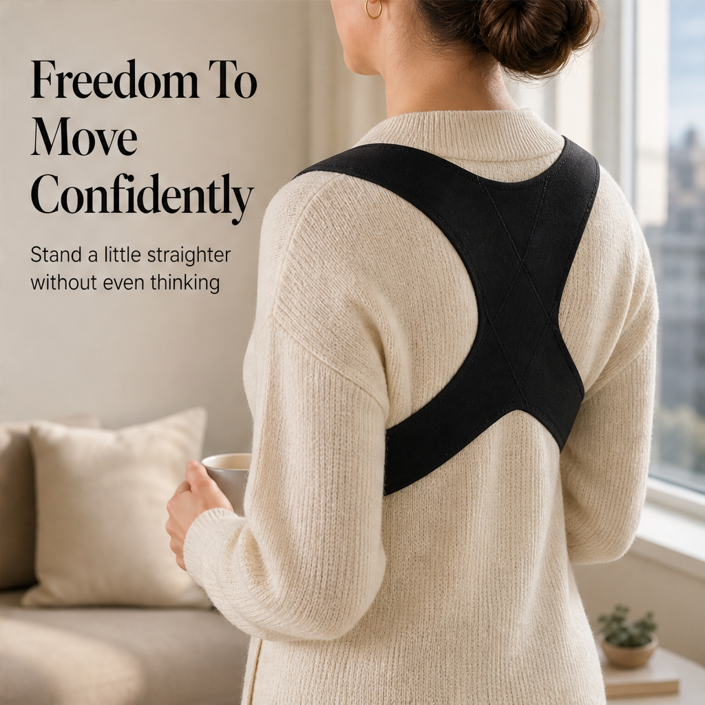 Uprisa – X-Strap Support Posture Corrector + 50% OFF features